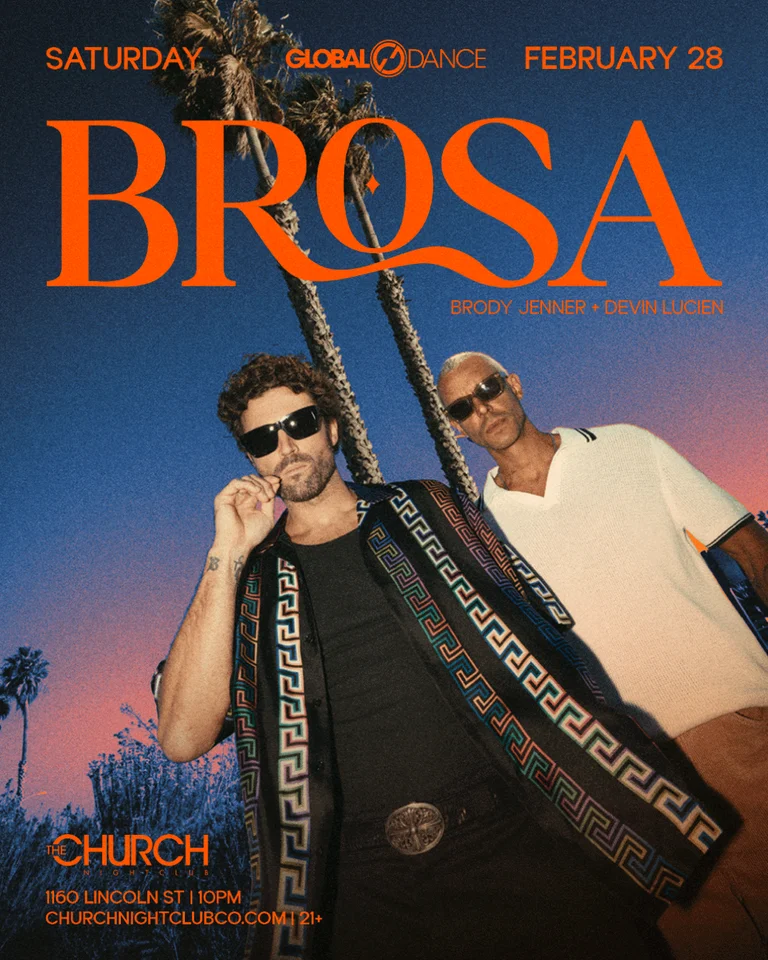 Global Dance presents Brosa at The Church Nightclub