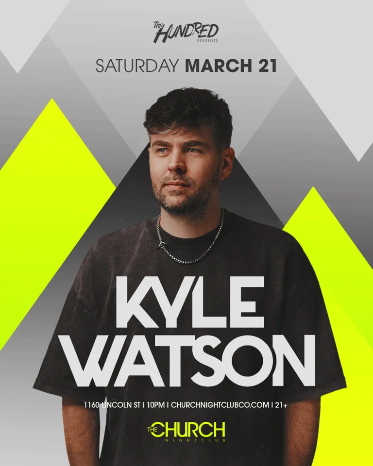 Global Dance presents Kyle Watson at The Church Nightclub