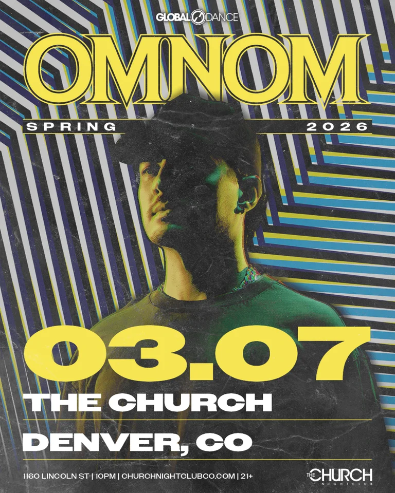 Global Dance presents OMNOM at The Church Nightclub