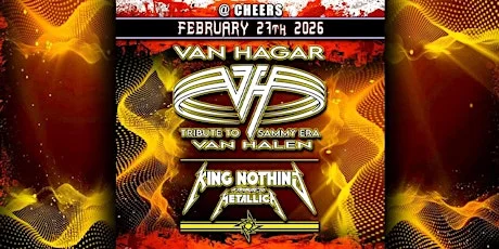 Van Halen / Metallica / Tribute Night @ Cheers at Cheers