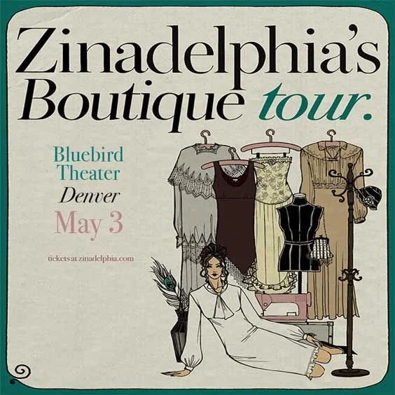 Zinadelphia: Zina's Boutique at Bluebird Theater