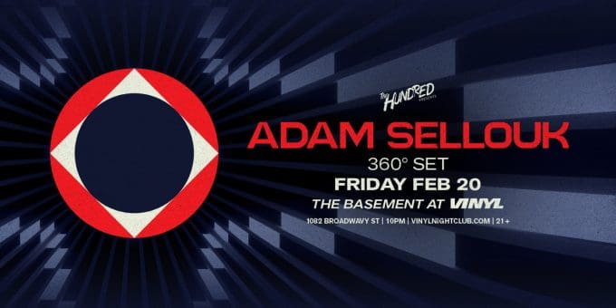 Adam Sellouk at Club Vinyl