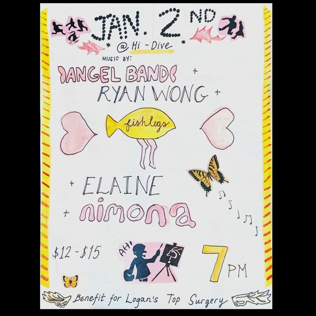 Angel Band + Ryan Wong + Fishlegs + Elaine + Nimona