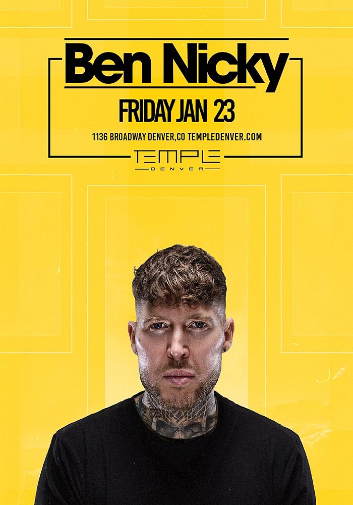 Ben Nicky at Temple Denver