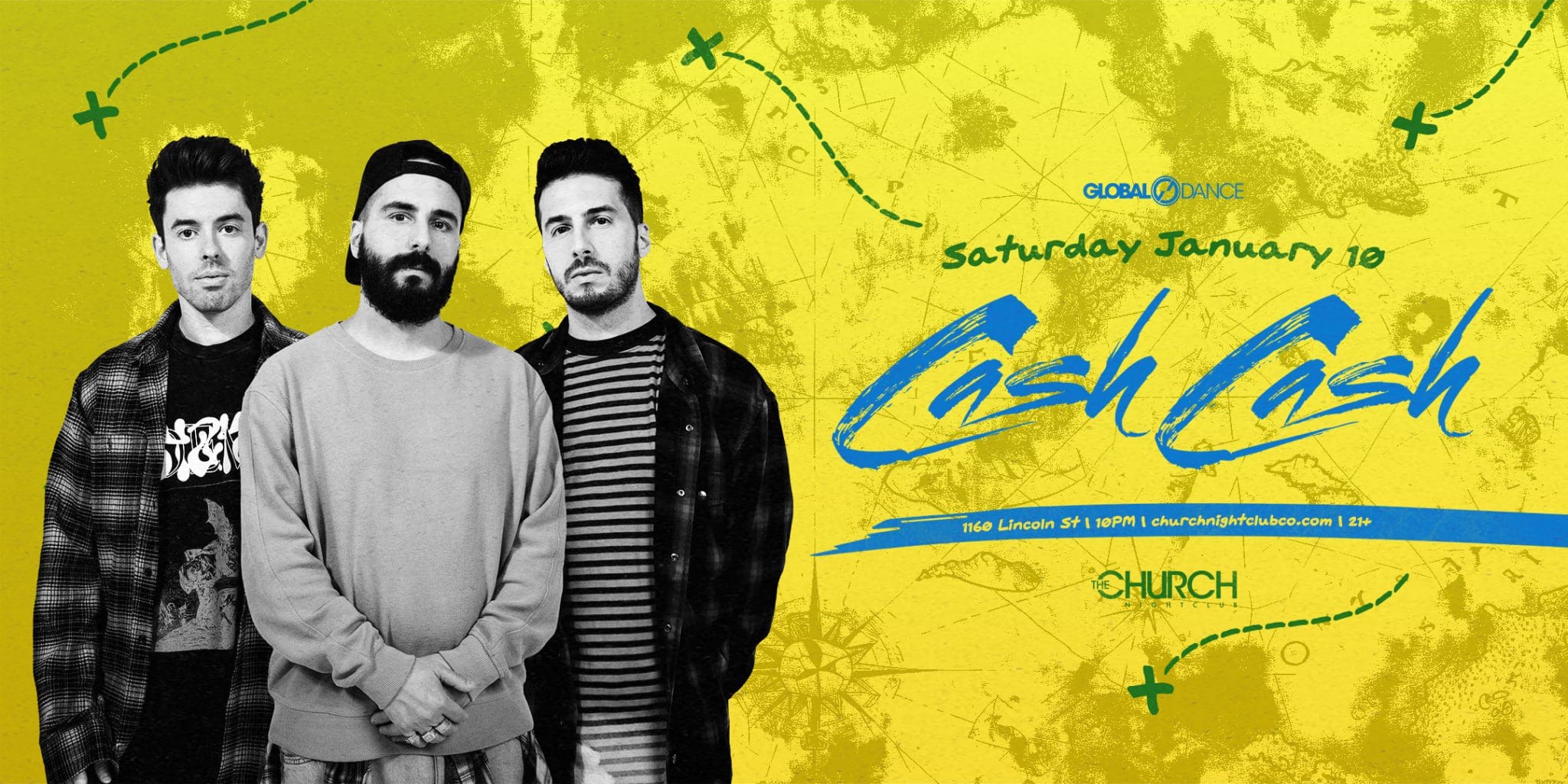 Cash Cash at The Church Nightclub