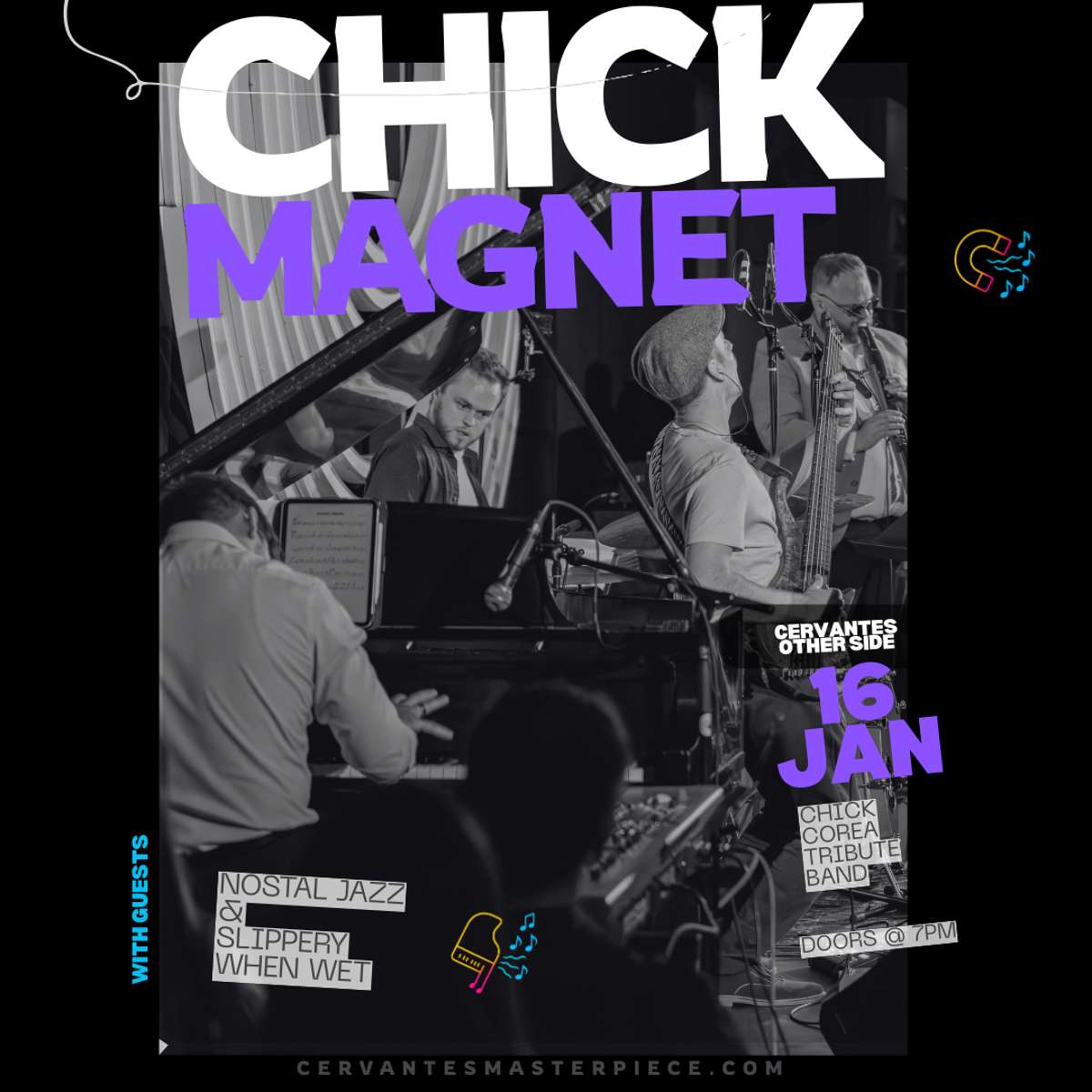 Chick Magnet Nostaljazz Slippery When Wet