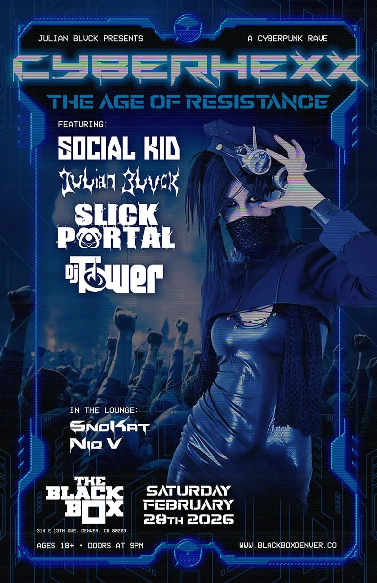 CyberHEXX: A Cyberpunk Rave w/ Social Kid + Guests