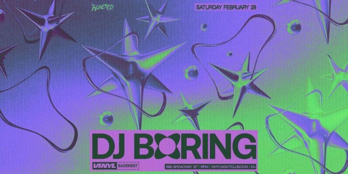 DJ BORING at Club Vinyl
