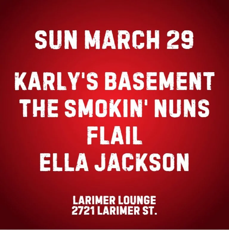 Karlys Basement W The Smokin Nuns Flail Ella Jackson
