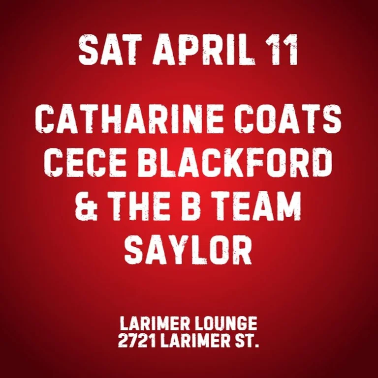 Catharine Coats W Cece Blackford And The B Team Saylor