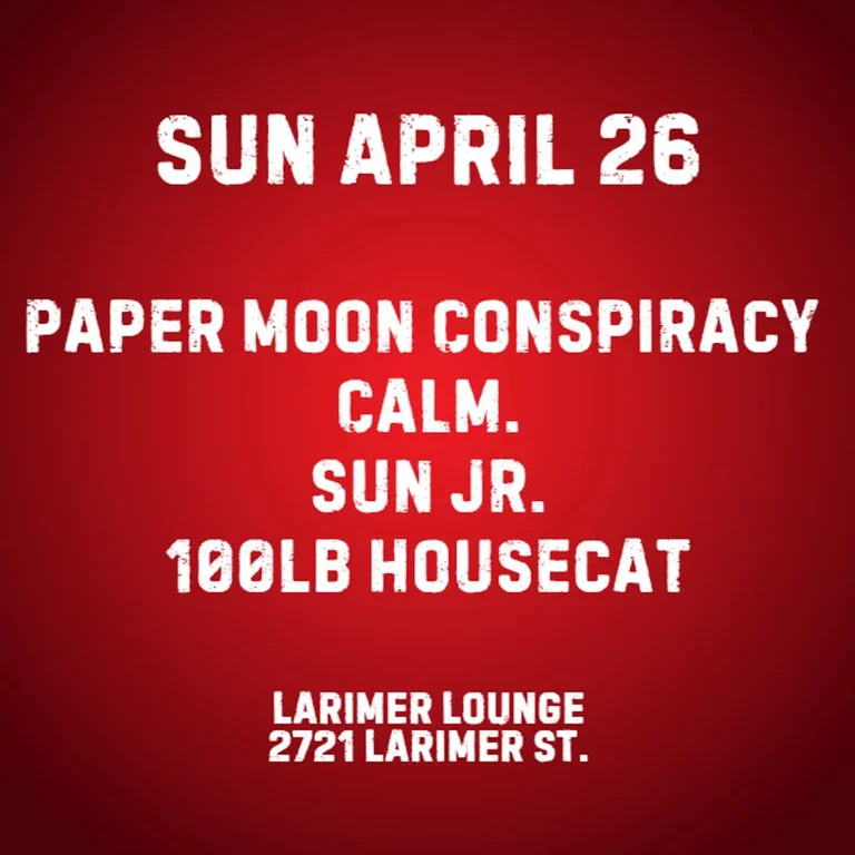 Paper Moon Conspiracy W Calm Sun Jr 100Lb Housecat