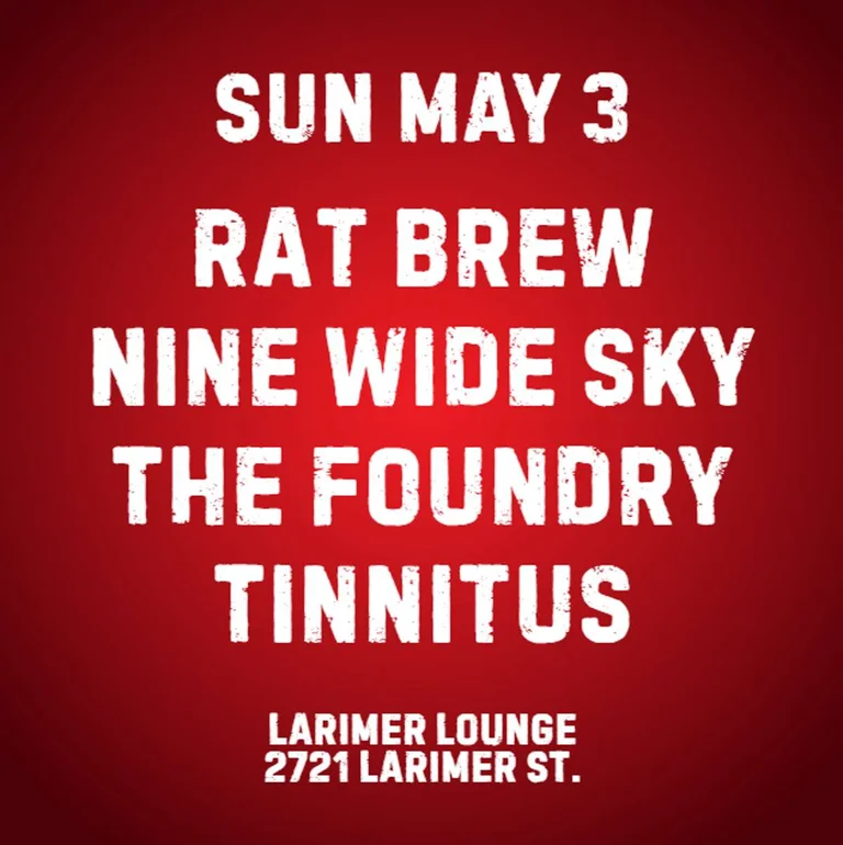 Rat Brew W Nine Wide Sky The Foundry Tinnitus