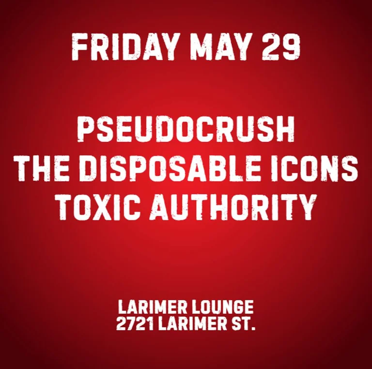 Pseudocrush W The Disposable Icons Toxic Authority
