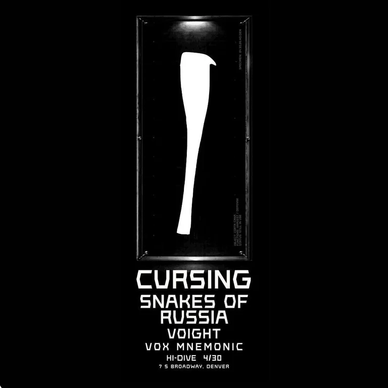 Cursing + Snakes of Russia + Voight + Vox Mnemonic