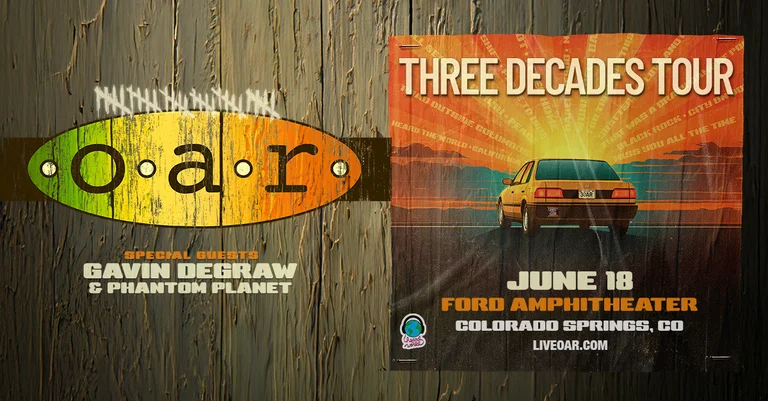 O.A.R. Three Decades Tour