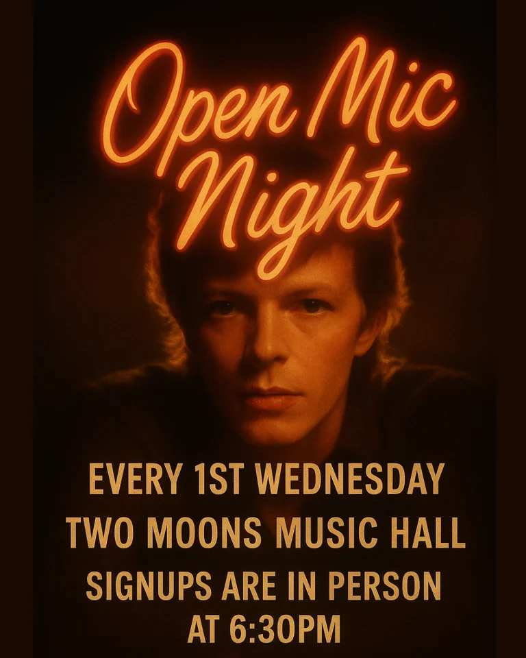 OPEN MIC HOSTED BY JAKE NEIDERHAUSER