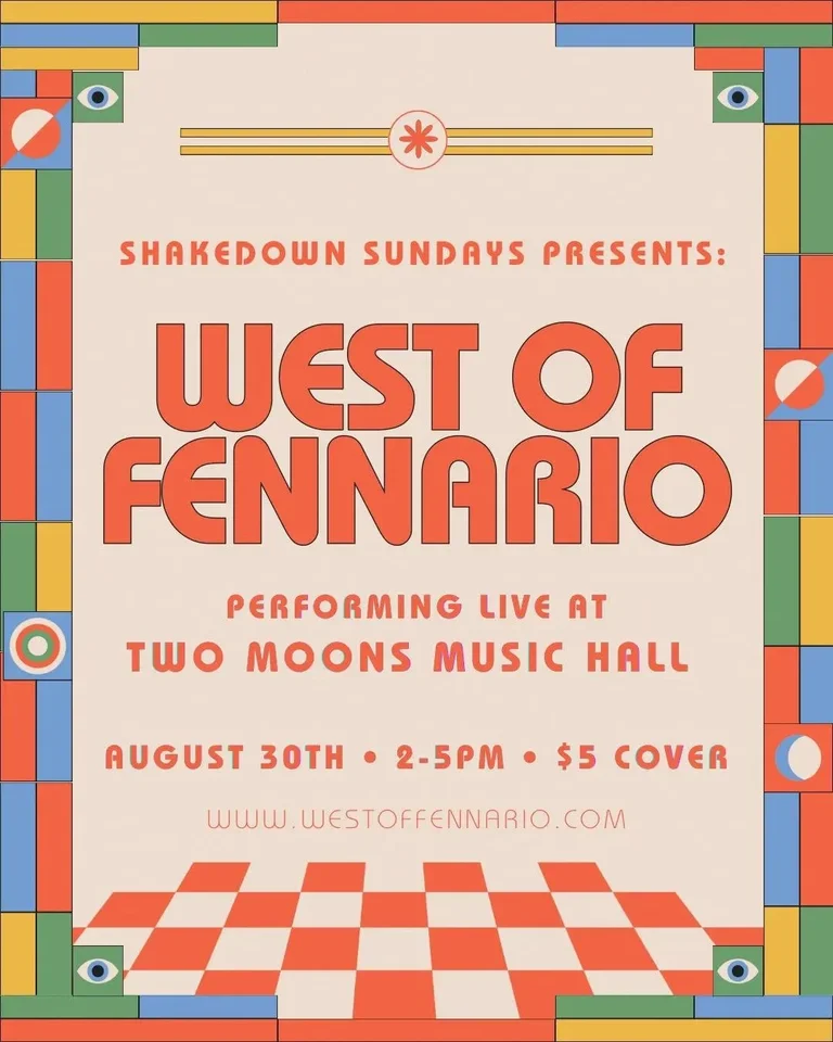 Shakedown Sundays Feat. West of Fennario