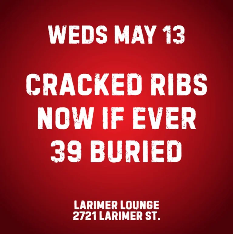 Cracked Ribs W Now If Ever 39 Buried