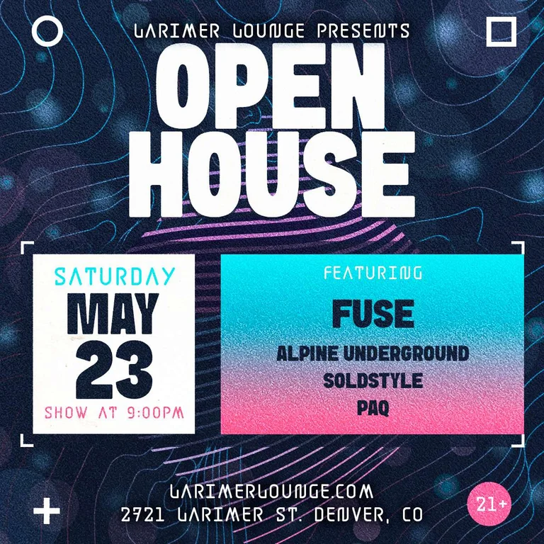 Fuse W Alpine Underground Soldstyle Paq Free Event