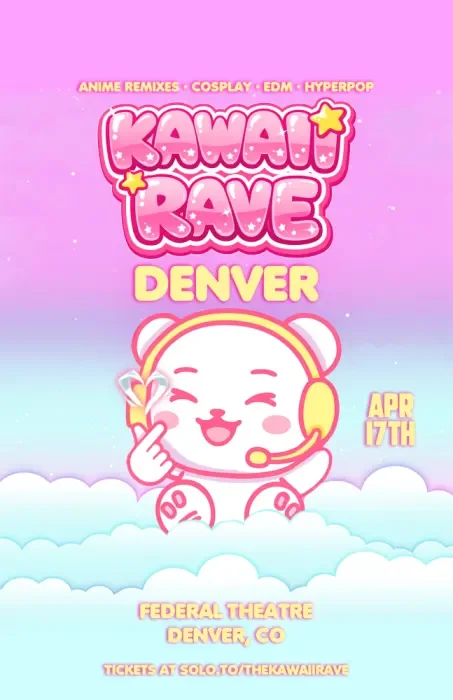 Kawaii Rave w/ An Anime Inspired Dance Party!