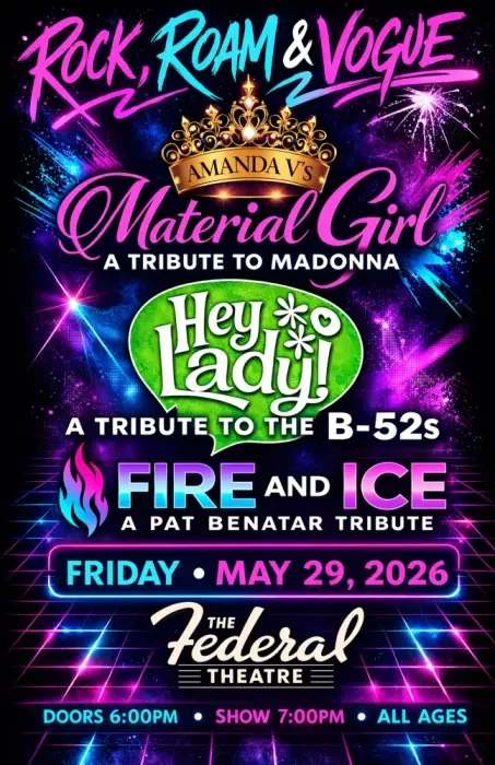 Tributes to The B-52's, Madonna and Pat Benatar! w/ with