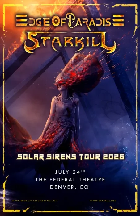 Edge Of Paradise & Starkill w/ Solar Sirens Tour 2026