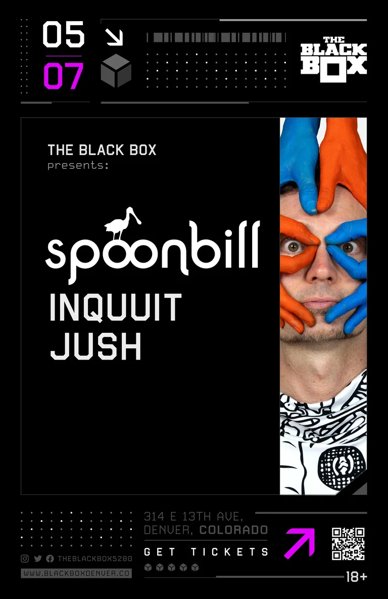 Spoonbill w/ Inquuit, Jush