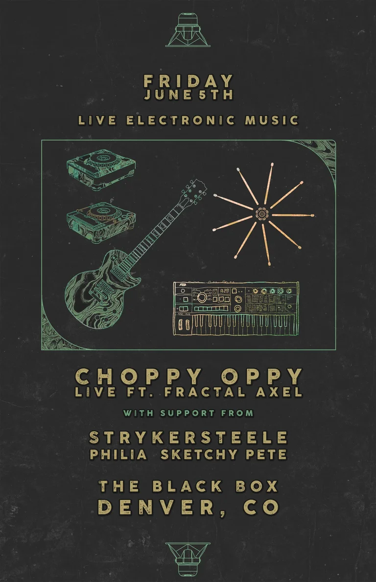 Choppy Oppy LIVE ft. Fractal Axel w/ StrykerSteele, Philia, Sketchy Pete