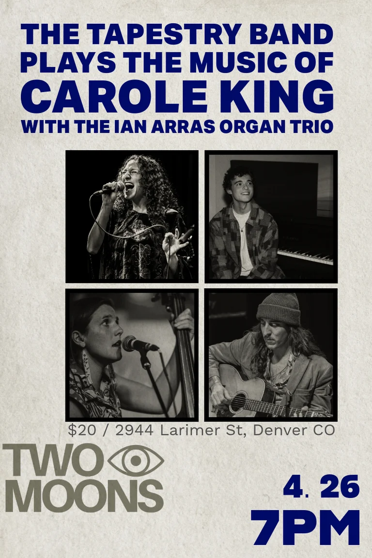 Two Moons & Five Points Live! Present. The Tapestry Band