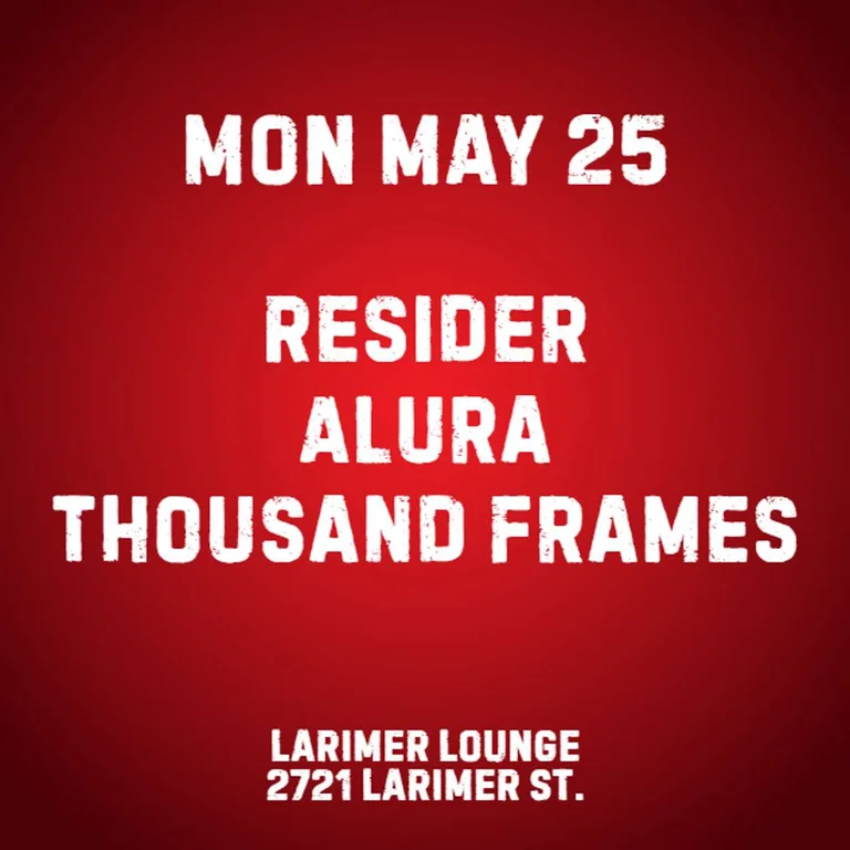 Resider W Alura Thousand Frames