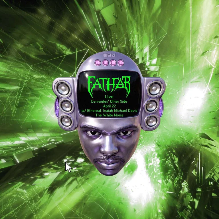 Father w/ Ethereal, Isaiah Michael Davis, The White Moms