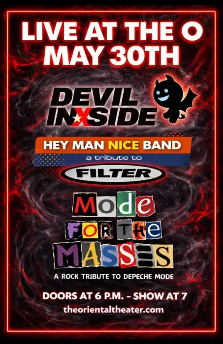 Tributes to Depeche Mode, Filter, and INXS!