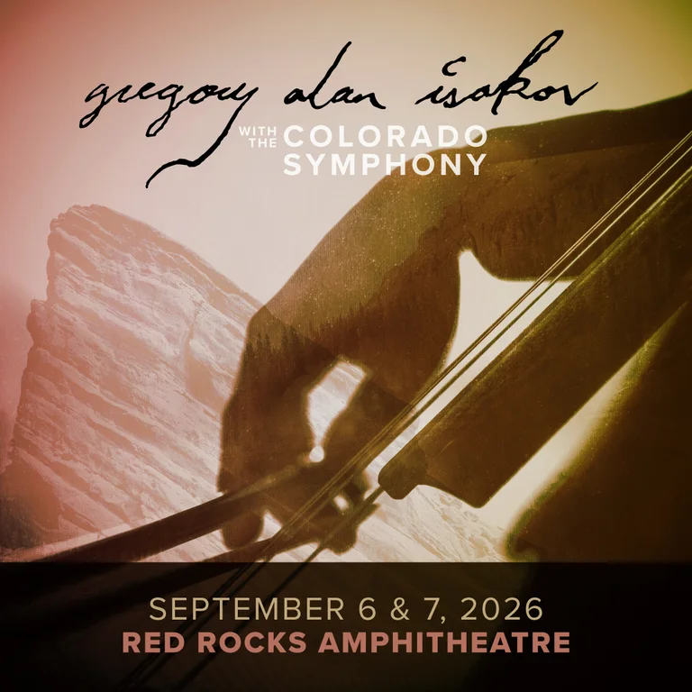 Gregory Alan Isakov with the Colorado Symphony