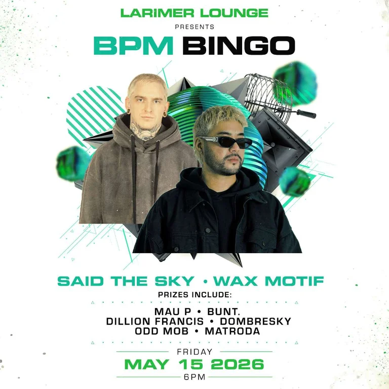 Bpm Bingo Said The Sky Wax Motif Edition
