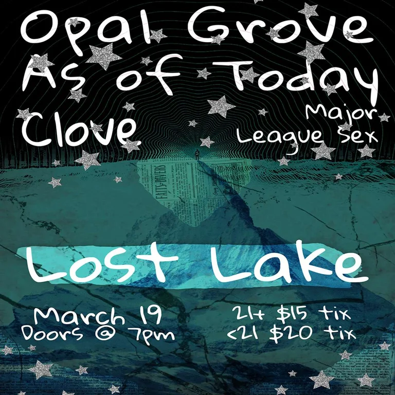 As Of Today w/ Opal Grove, Clove + Major League Sex