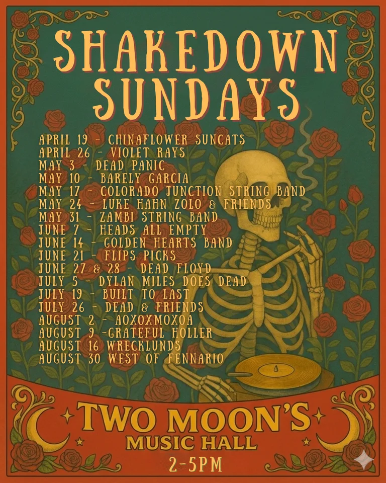 Shakedown Sundays Feat. Aoxomoxoa