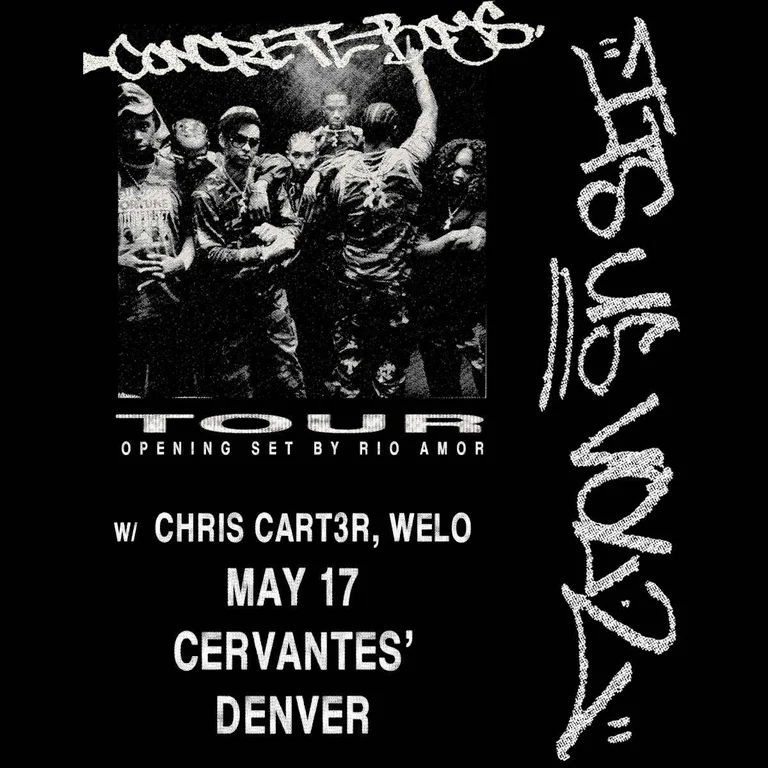 Concrete Boys w/ CHRIS CART3R, Welo