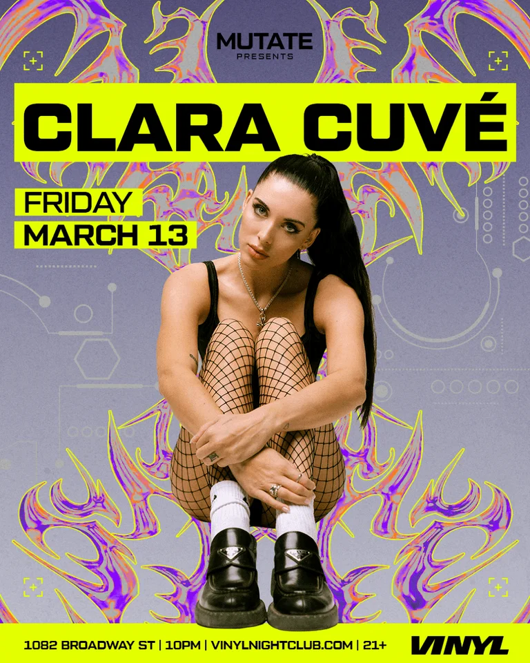 TheHundred presents Clara Cuvé at Club Vinyl