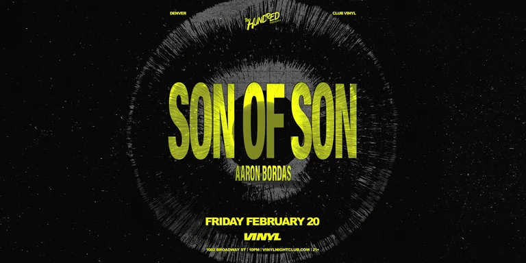 Son of Son Aaron Bordas at Club Vinyl