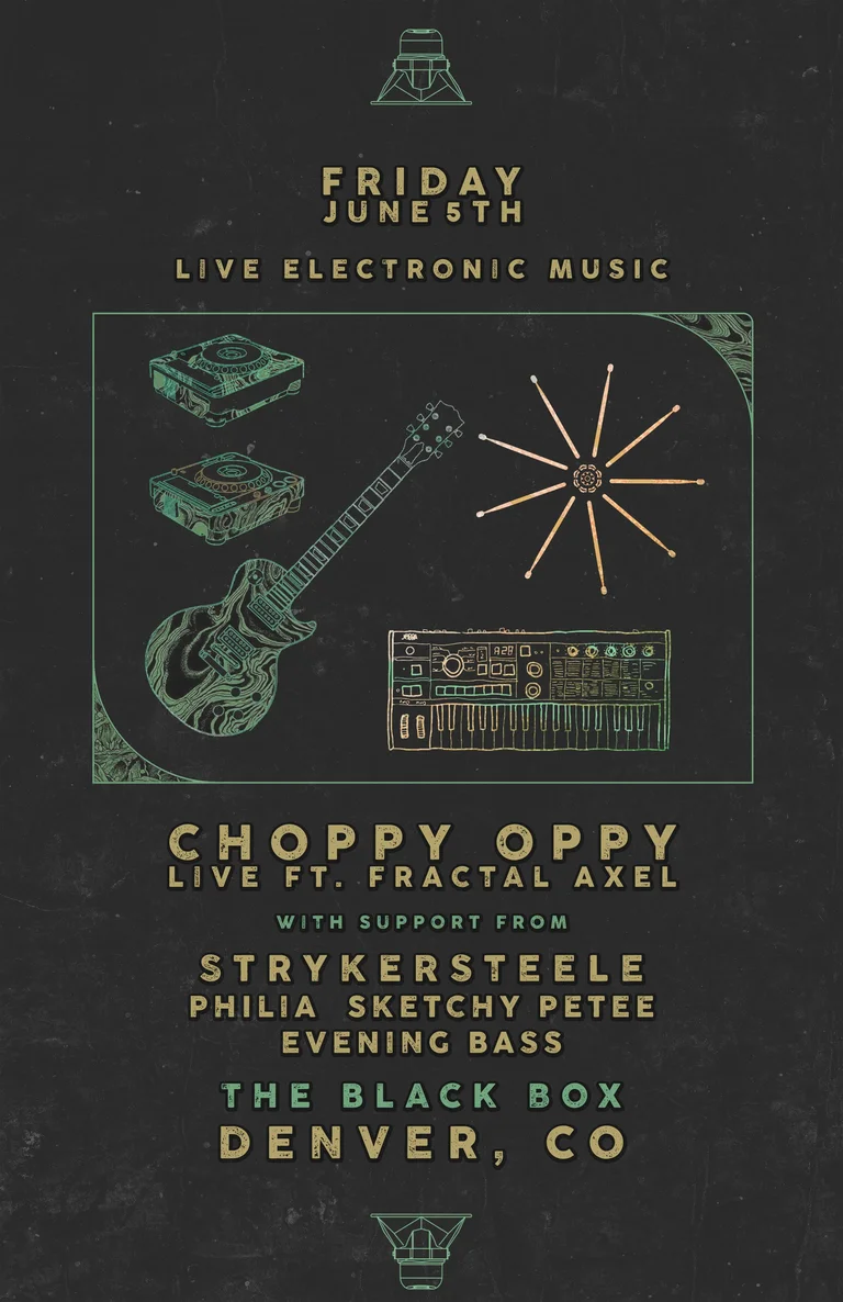 Choppy Oppy LIVE ft. Fractal Axel w/ StrykerSteele, Philia, Sketchy Pete