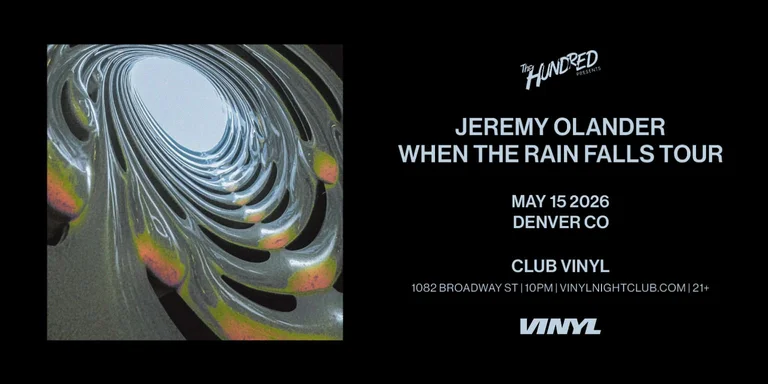 Jeremy Olander at Club Vinyl