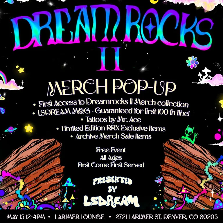 Lsdream Merch Pop Up Free Event 12Pm 4Pm