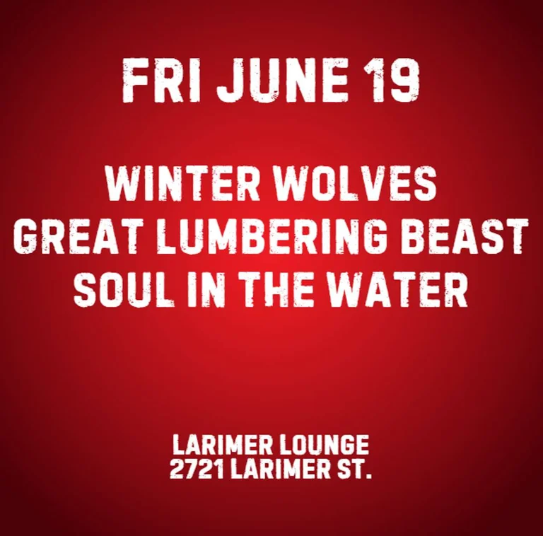 Winter Wolves W Great Lumbering Beast Soul In The Water