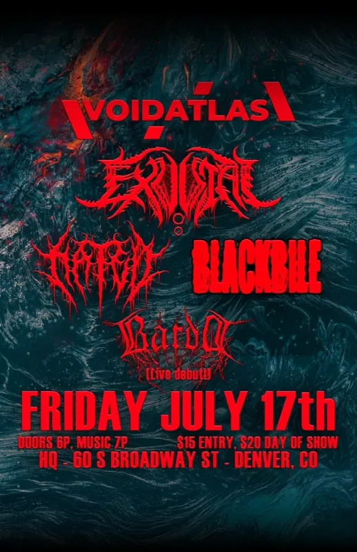 Void Atlas w/ Exuvial + Hated + Black Bile + Bardo