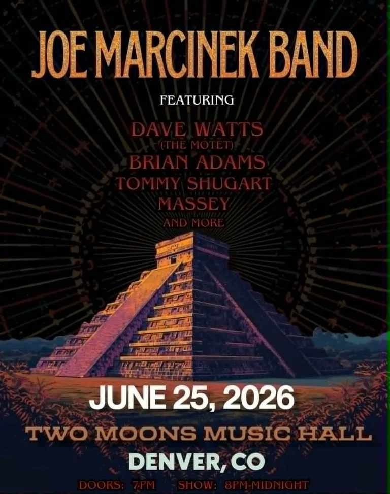 Joe Marcinek Band featuring Dave Watts, Tommy Shugart, Brian Adams, Massey & More
