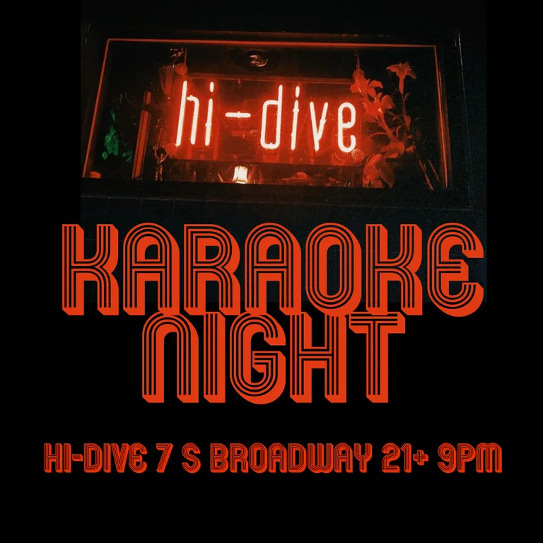 Hi-Dive Karaoke
