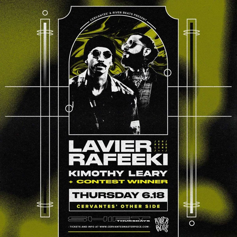 SHIFT Ft. Lavier & Rafeeki w/ Kimothy Leary, Contest Winner