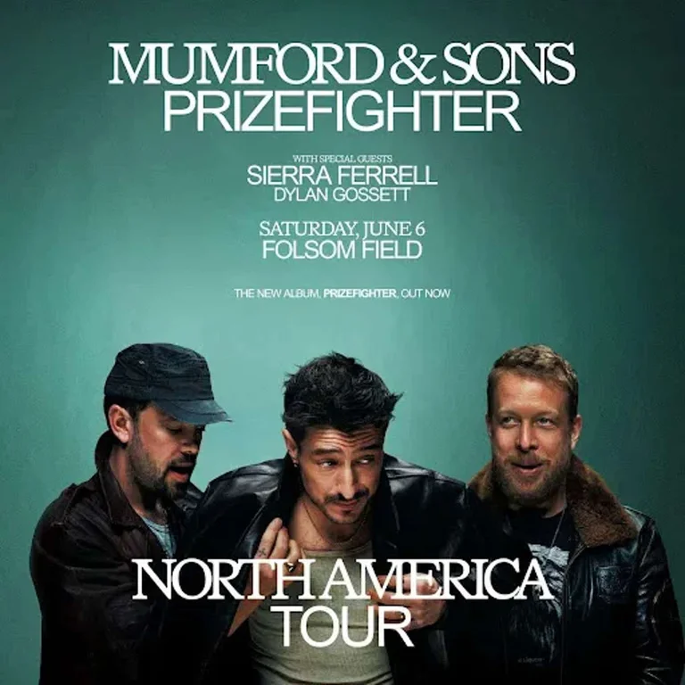 Mumford & Sons Folsom Field Bus Pickup Spot (FREE EVENT)