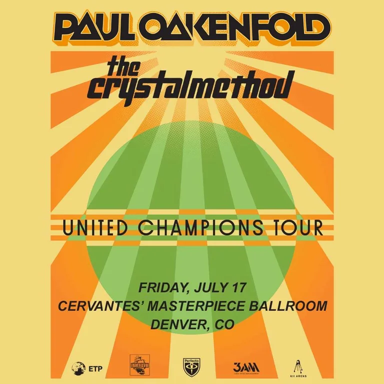 Paul Oakenfold + The Crystal Method w/ Liquid Todd