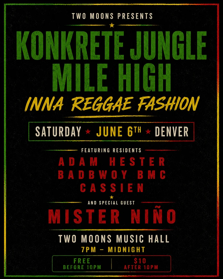 Konkrete Jungle Mile High "Inna Reggae Fashion"